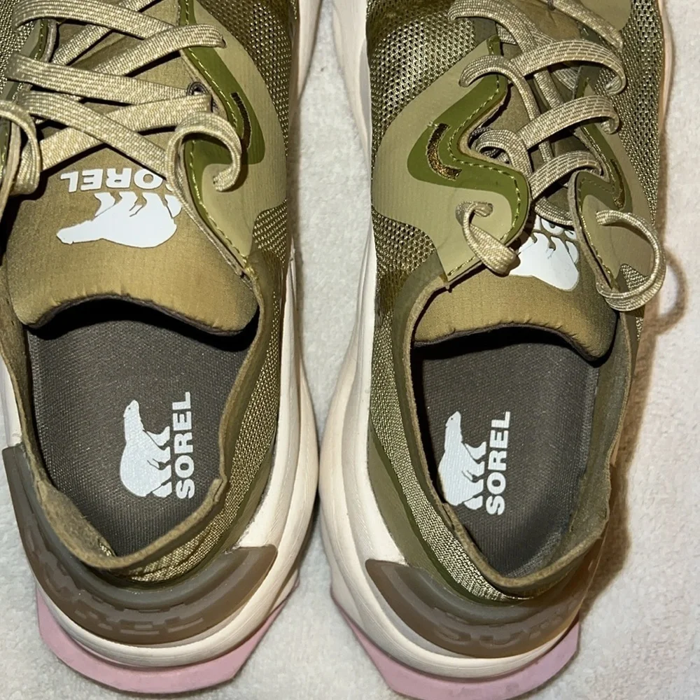 Sorel Khaki Green Sneakers